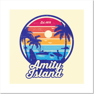 Amity Island Welcomes you Posters and Art